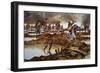 Five O'Clock in the Morning 31.7.1917-Francois Flameng-Framed Giclee Print