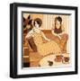 Five O'Clock Rumours I-A^ Boodro-Framed Art Print