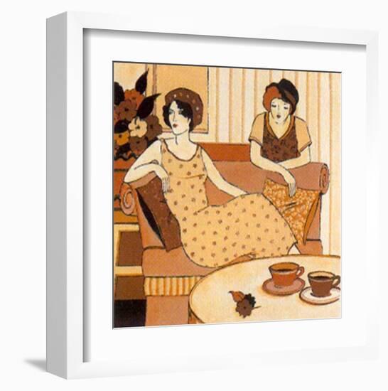 Five O'Clock Rumours I-A^ Boodro-Framed Art Print