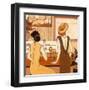 Five O'Clock Rumours II-A^ Boodro-Framed Art Print