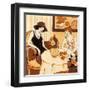 Five O'Clock Rumours-A^ Boodro-Framed Art Print