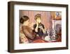 Five O'Clock Tea-Mary Cassatt-Framed Giclee Print