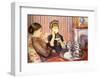 Five O'Clock Tea-Mary Cassatt-Framed Giclee Print