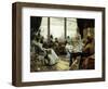 Five O'Clock Tea-Julius Leblanc Stewart-Framed Giclee Print