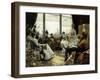 Five O'Clock Tea-Julius Leblanc Stewart-Framed Giclee Print