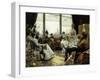 Five O'Clock Tea-Julius Leblanc Stewart-Framed Giclee Print