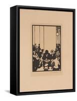 Five O'Clock, The World's Fair IV, 1901-Felix Edouard Vallotton-Framed Stretched Canvas