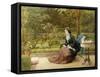 Five O'Clock-George Dunlop Leslie-Framed Stretched Canvas