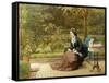 Five O'Clock-George Dunlop Leslie-Framed Stretched Canvas