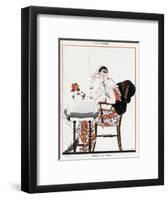 Five Oclock-René Vincent-Framed Art Print