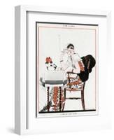 Five Oclock-René Vincent-Framed Art Print