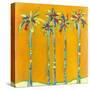 Five Palms-Jan Weiss-Stretched Canvas