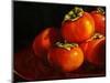 Five Persimmons-Terri Hill-Mounted Giclee Print