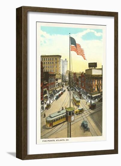 Five Points, Atlanta, Georgia-null-Framed Art Print