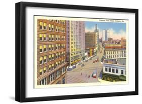 Five Points, Atlanta, Georgia-null-Framed Art Print