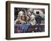 Five Puppies-Jenny Newland-Framed Giclee Print