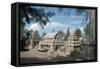 Five Rathas, Mahabalipuram, Tamil Nadu, India-Vivienne Sharp-Framed Stretched Canvas