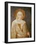 Five Saints, Detail of St. Clare-Simone Martini-Framed Giclee Print