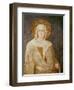 Five Saints, Detail of St. Clare-Simone Martini-Framed Giclee Print