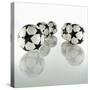 Five Soccer Balls-Newmann-Stretched Canvas