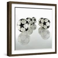 Five Soccer Balls-Newmann-Framed Photographic Print