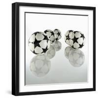 Five Soccer Balls-Newmann-Framed Photographic Print