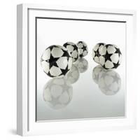 Five Soccer Balls-Newmann-Framed Photographic Print