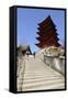 Five-Storey Pagoda(Gojunoto), Miyajima Island, Western Honshu, Japan-Stuart Black-Framed Stretched Canvas