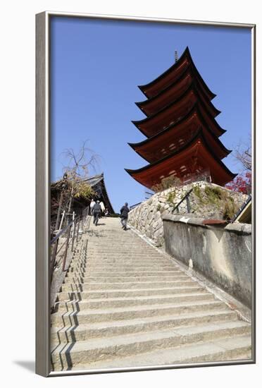 Five-Storey Pagoda(Gojunoto), Miyajima Island, Western Honshu, Japan-Stuart Black-Framed Photographic Print