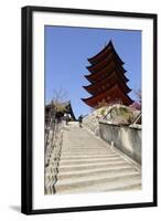 Five-Storey Pagoda(Gojunoto), Miyajima Island, Western Honshu, Japan-Stuart Black-Framed Photographic Print