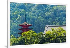 Five-Storied Pagoda, Gojunoto, Miyajima, Japan-Keren Su-Framed Photographic Print