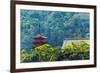 Five-Storied Pagoda, Gojunoto, Miyajima, Japan-Keren Su-Framed Premium Photographic Print