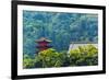 Five-Storied Pagoda, Gojunoto, Miyajima, Japan-Keren Su-Framed Premium Photographic Print