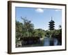 Five Story Pagoda of the Toji Buddhist Temple-null-Framed Giclee Print