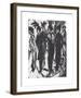 Five Tarts-Ernst Ludwig Kirchner-Framed Premium Giclee Print