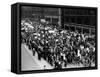 Five Thousand School Teachers Demonstrate in Downtown Chicago-null-Framed Stretched Canvas