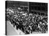 Five Thousand School Teachers Demonstrate in Downtown Chicago-null-Stretched Canvas