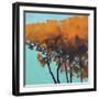 Five Trees-Paul Bailey-Framed Art Print