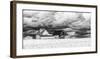 Five White Barns-Trent Foltz-Framed Giclee Print