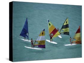 Five Windsurfers-null-Stretched Canvas