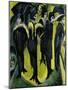 Five Women on the Stage-Ernst Ludwig Kirchner-Mounted Art Print