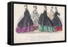 Five Women Wearing Spring and Summer Coats and Mantles, 1864-Rigolet Rigolet-Framed Stretched Canvas