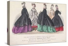 Five Women Wearing Spring and Summer Coats and Mantles, 1864-Rigolet Rigolet-Stretched Canvas