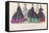 Five Women Wearing Spring and Summer Coats and Mantles, 1864-Rigolet Rigolet-Framed Stretched Canvas
