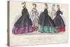 Five Women Wearing Spring and Summer Coats and Mantles, 1864-Rigolet Rigolet-Stretched Canvas