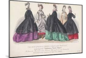 Five Women Wearing Spring and Summer Coats and Mantles, 1864-Rigolet Rigolet-Mounted Giclee Print
