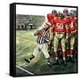 "Five Yard Penalty", December 5, 1959-Constantin Alajalov-Framed Stretched Canvas