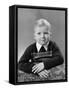 Five Year Old Boy Formal Portrait, Ca. 1951-null-Framed Stretched Canvas