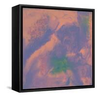 Five-Maryse Pique-Framed Stretched Canvas