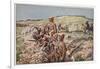 Fix Bayonets! in the Trenches at Ladysmith-Richard Caton Woodville-Framed Giclee Print